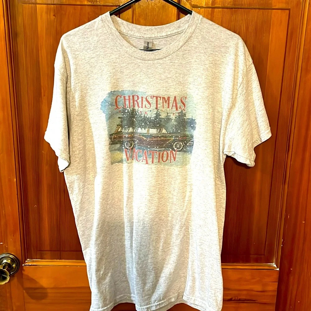 Classic Tee! Christmas Vacation Gray Tee Size Large